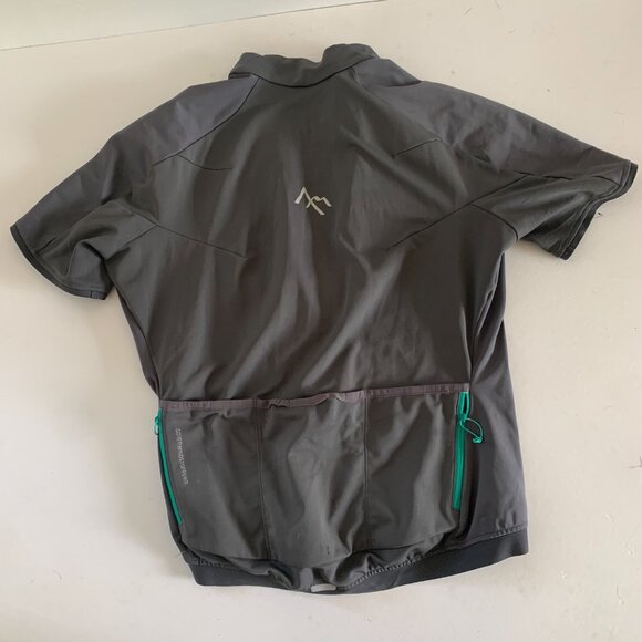 Women's Cycling Jersey - Grey - Large - Picture 2 of 4